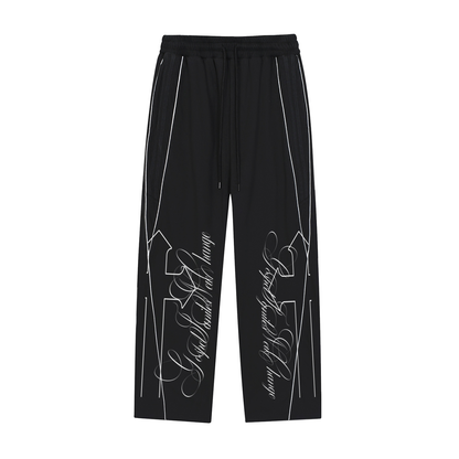 GINC Reflective Baggy Sweatpants