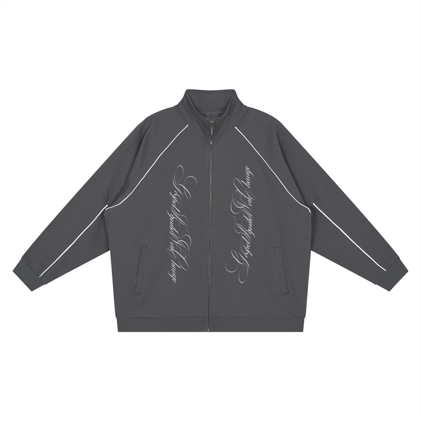 'Jesus Saves' Reflective Track Jacket