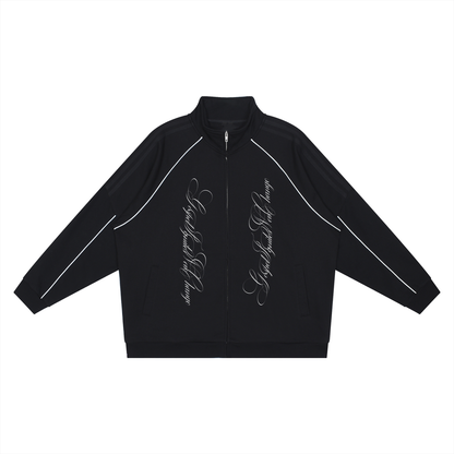 'Jesus Saves' Reflective Track Jacket
