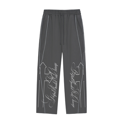 GINC Reflective Baggy Sweatpants